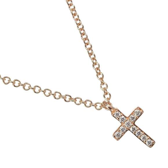 Tiffany & Co. Jewelry - TIFFANY Authentic 18k Gold Diamond Necklace